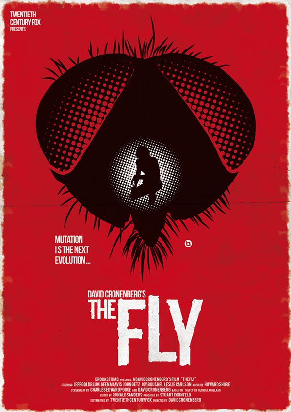 FRIDGE MAGNET movie poster 1986 The Fly 